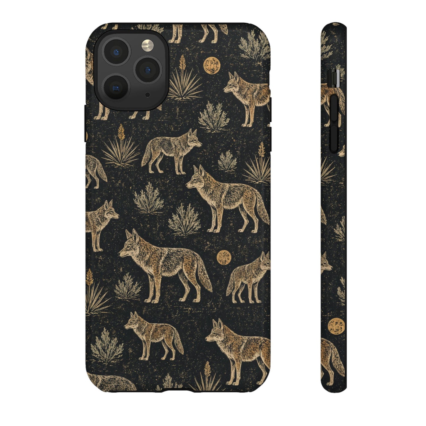 Moonlit Coyote Tough Case