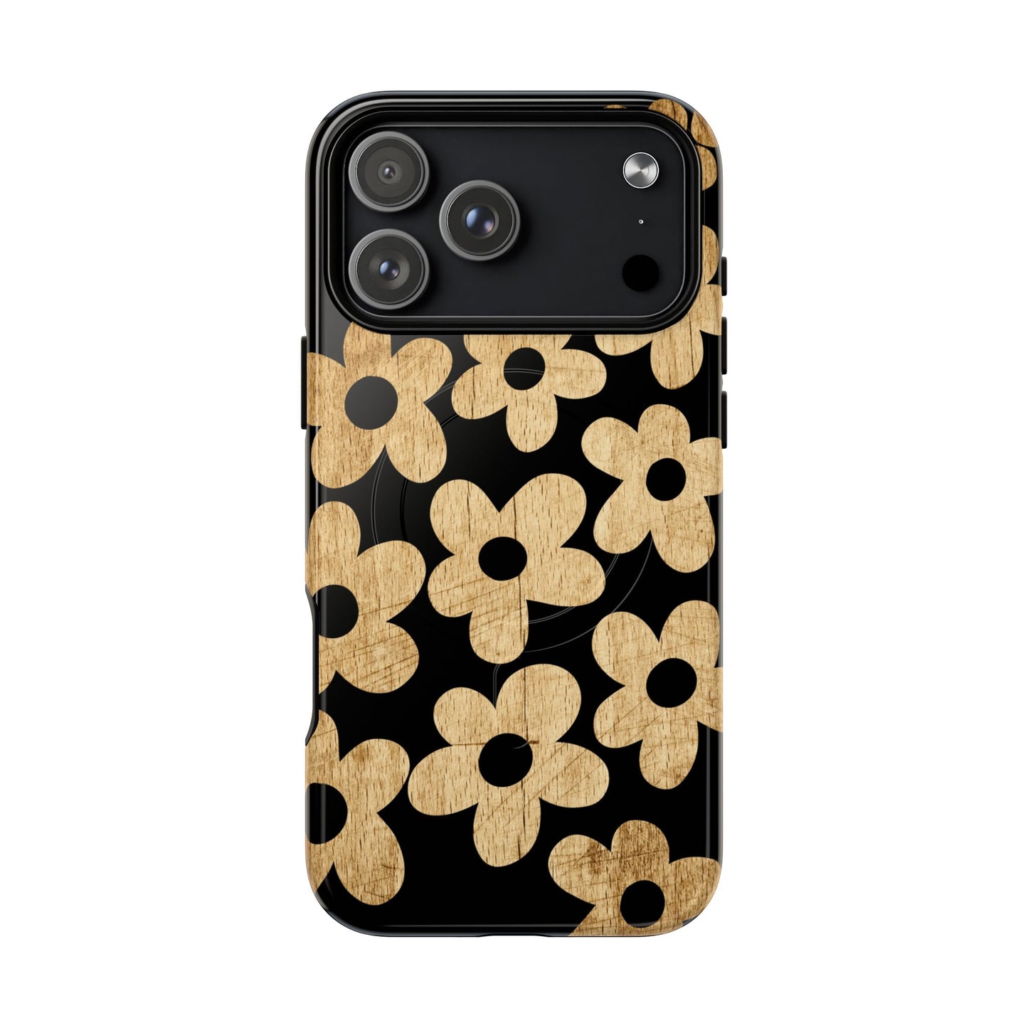 Retro Flower Magnetic Case