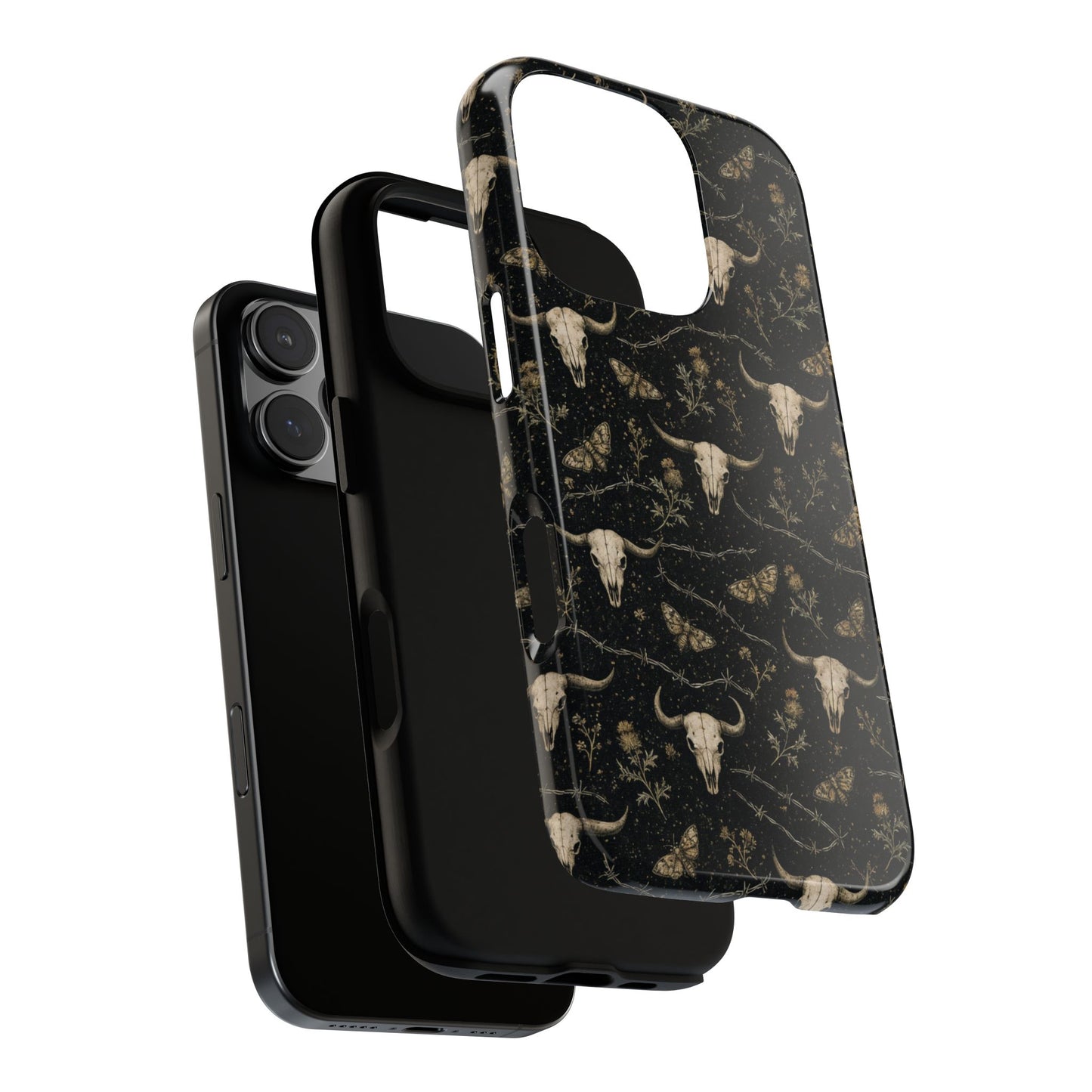 Bull Skull Barbwire Tough Case