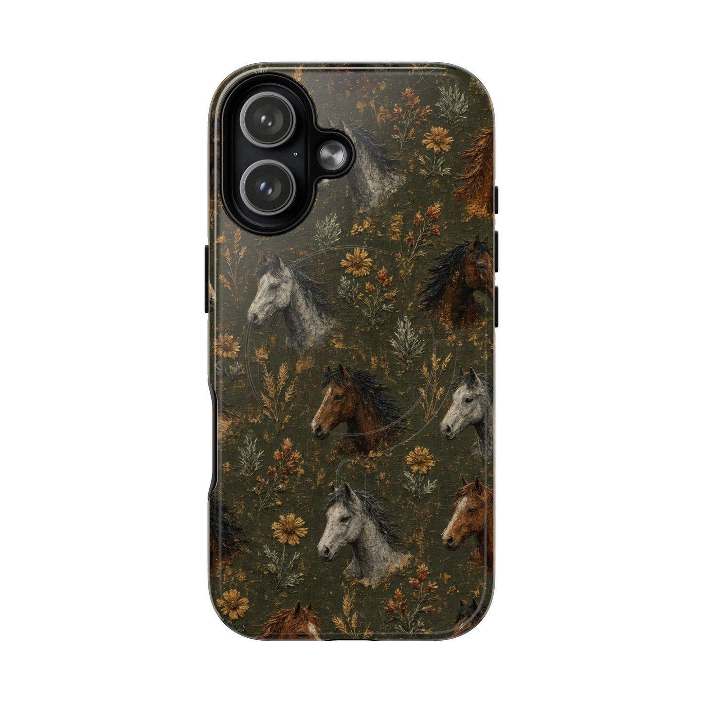 Autumn Horses Magnetic Case