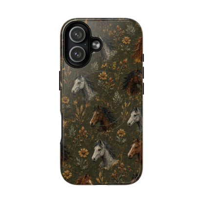 Autumn Horses Magnetic Case