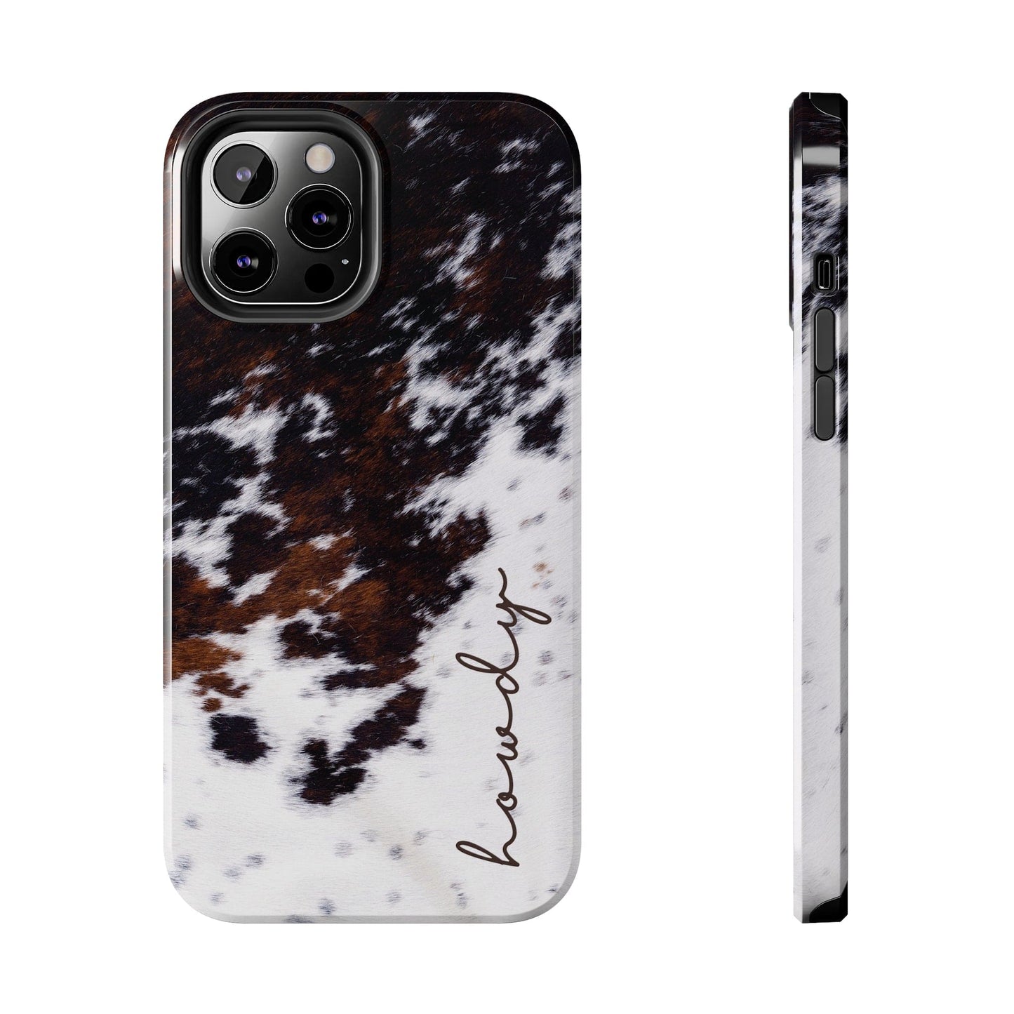 Howdy Cowhide Phone Case