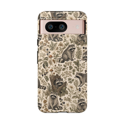 Cottage Core Raccoon Tough Case