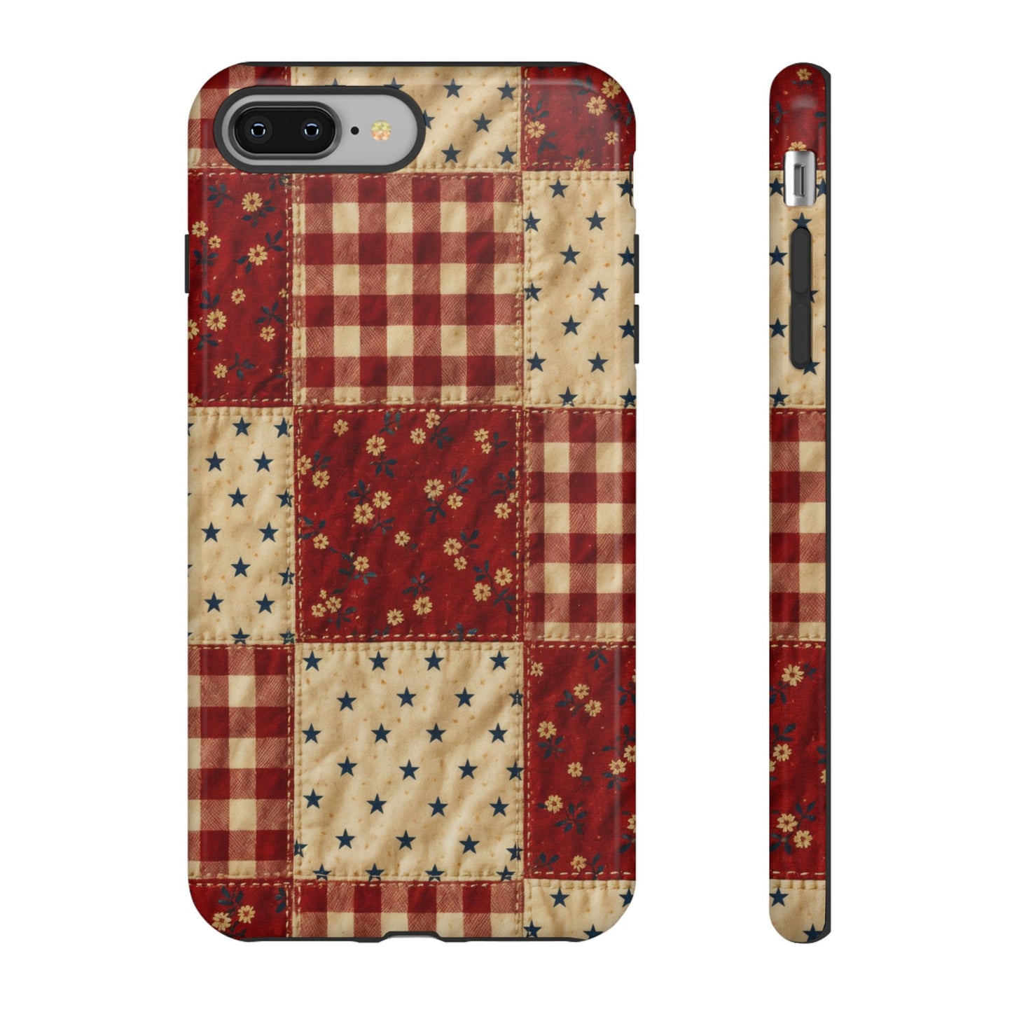 Gingham Stars Tough Case