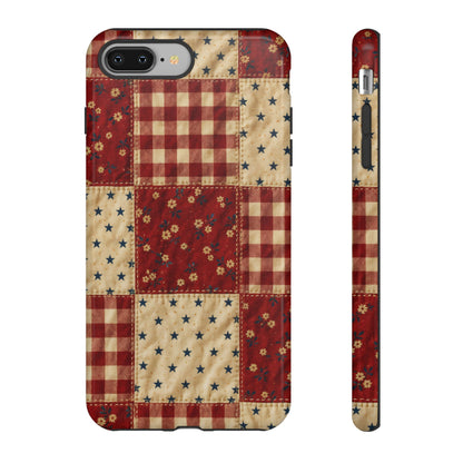 Gingham Stars Tough Case