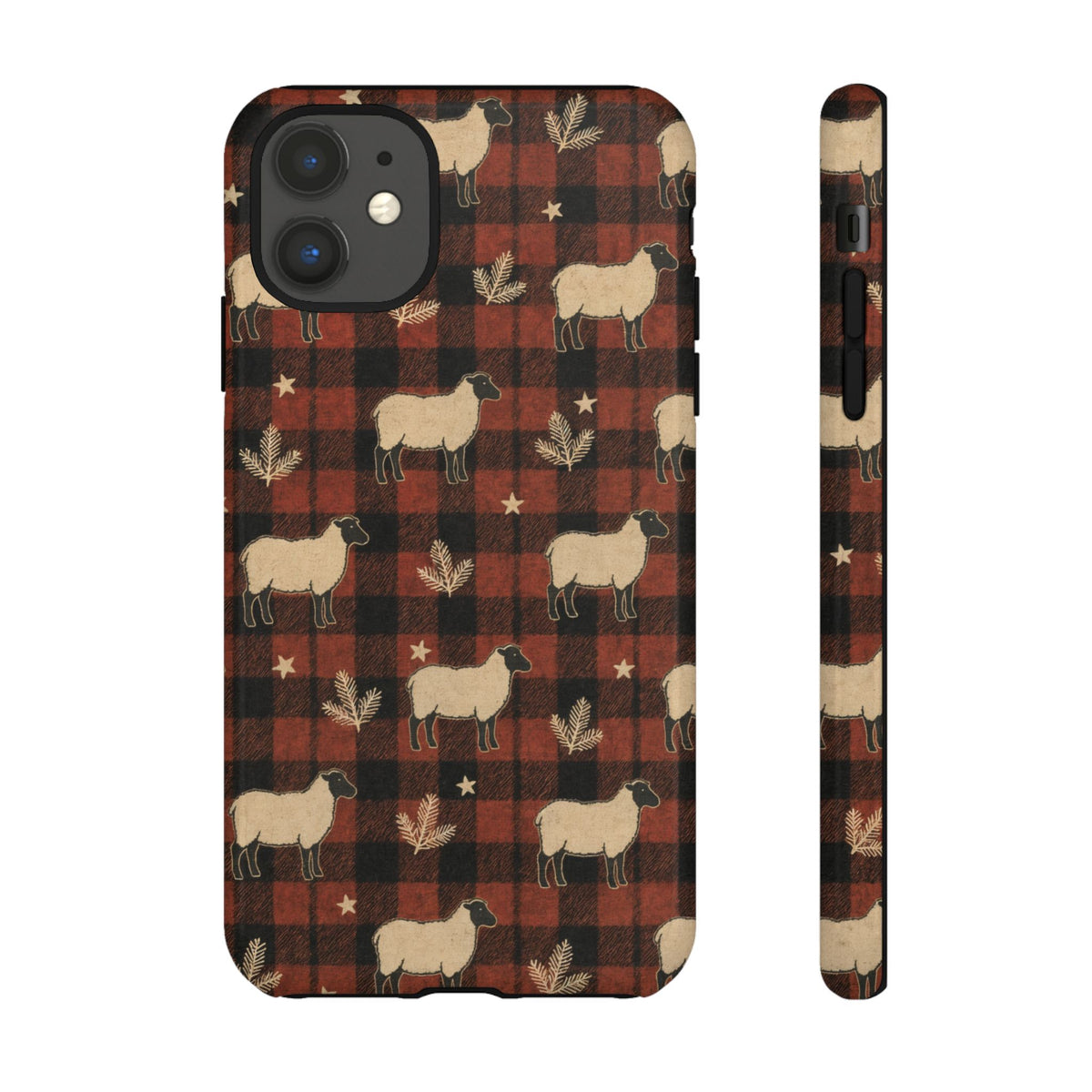 Plaid Sheep Tough Case