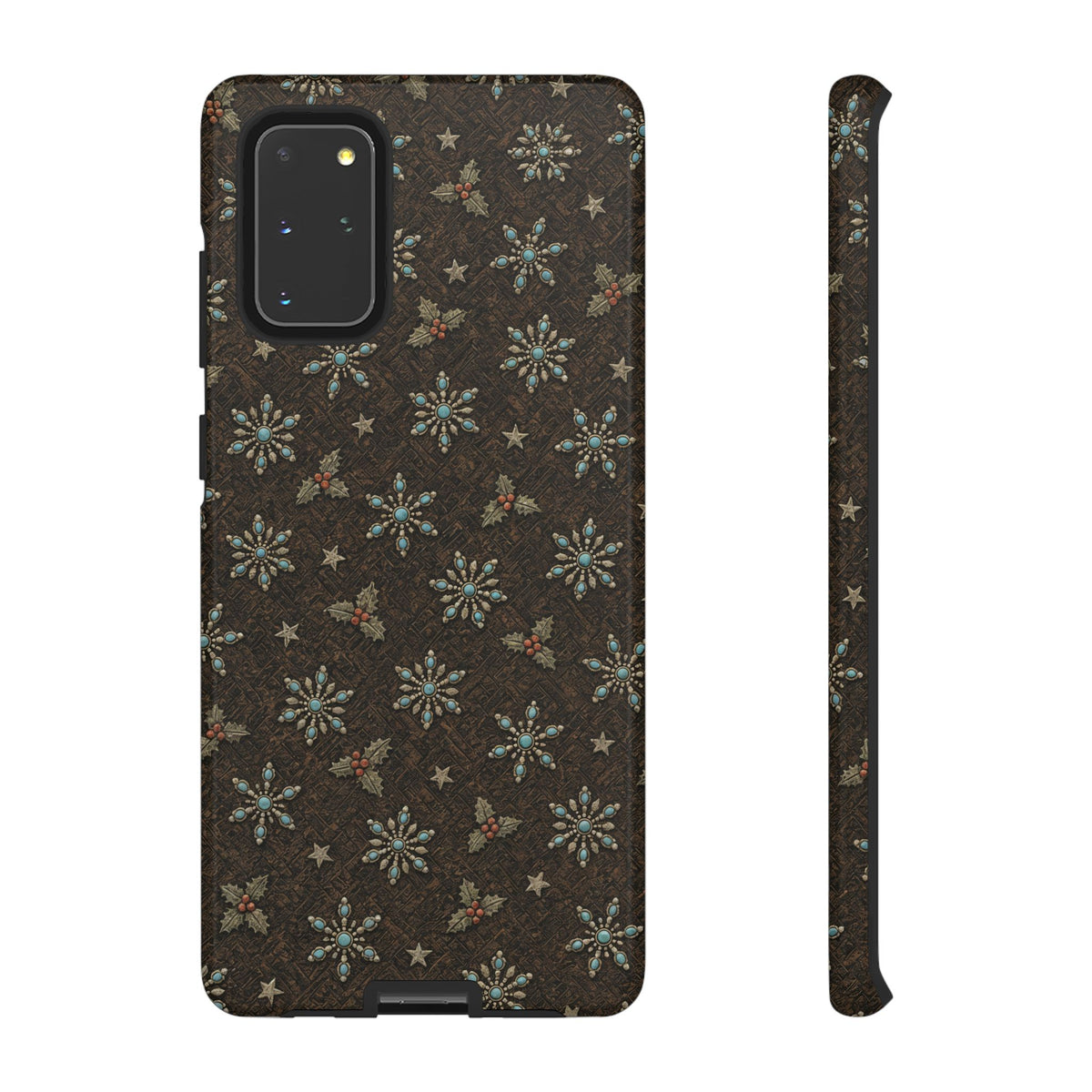 Squash Blossom Snowflakes Tough Case