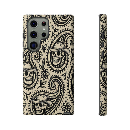 Cowboy Skull Paisley Tough Case