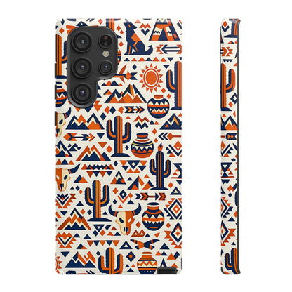 Southwest Tribal Orange Tough Case