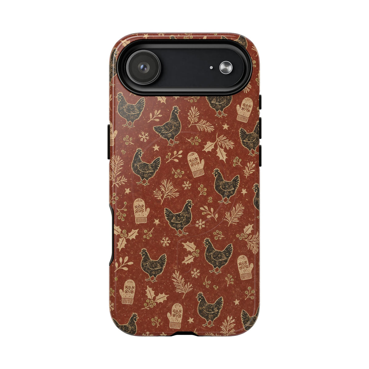 Christmas Hens Magnetic Case