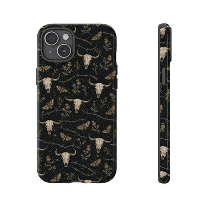 Bull Skull Barbwire Tough Case