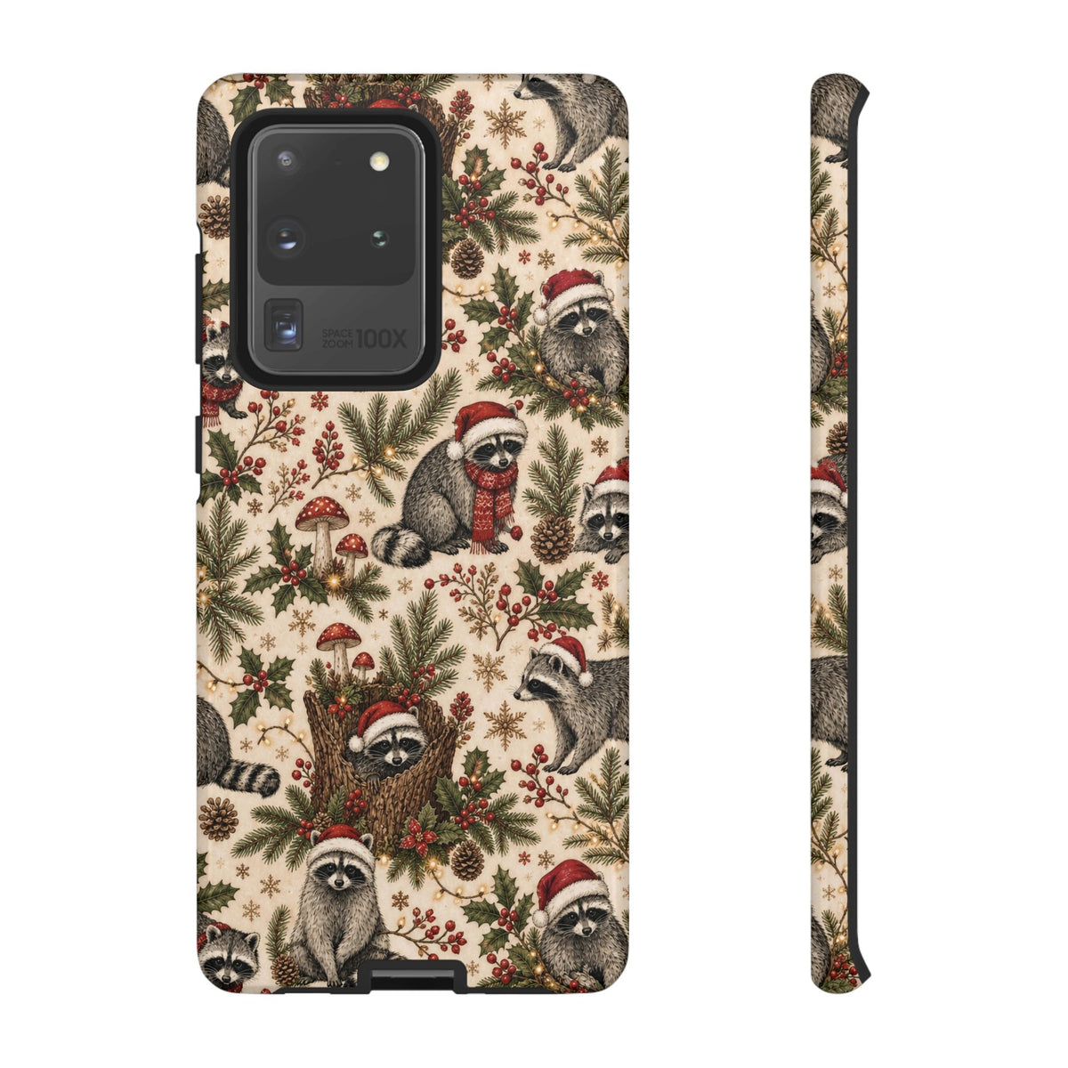 Raccoon Hollow Christmas Tough Case