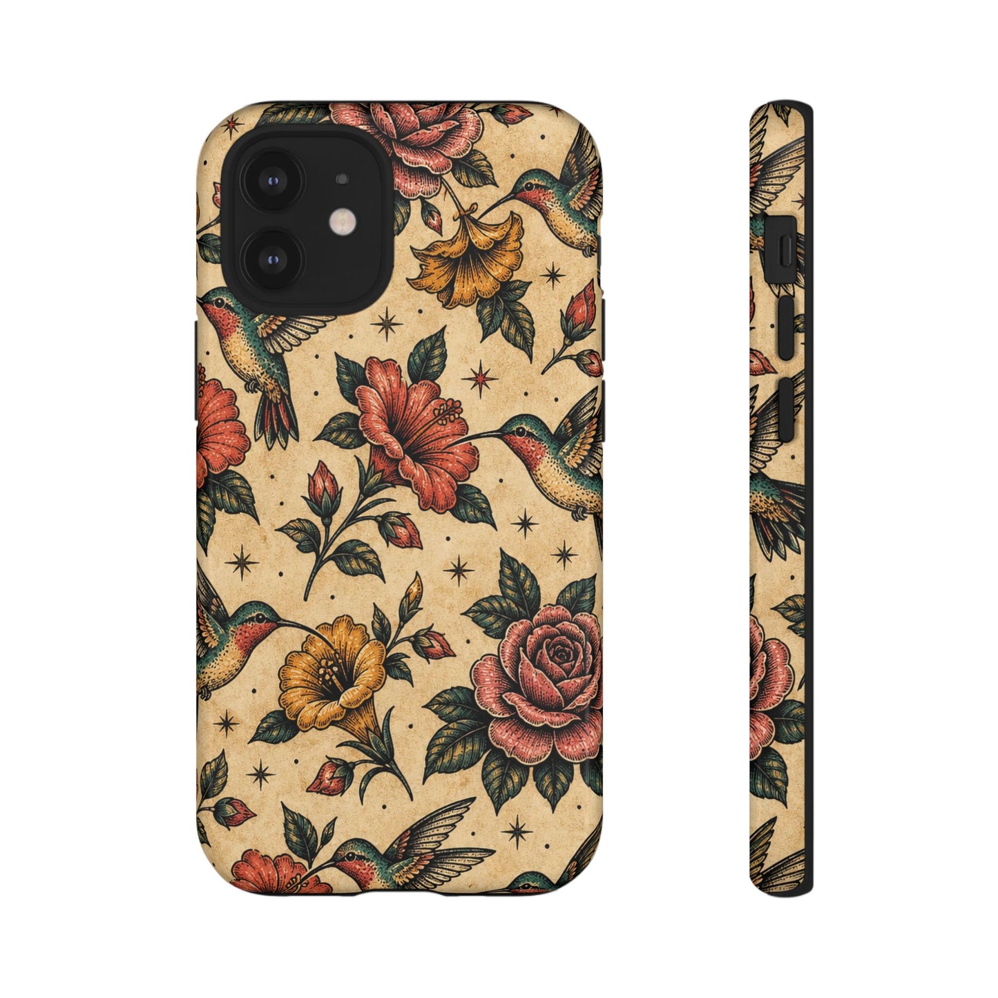 Hummingbird Rose Tough Case