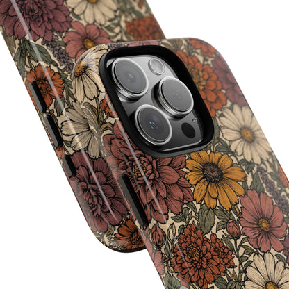 Inked Bouquet Tough Case