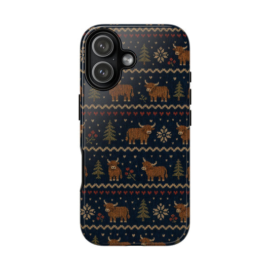 Highland Cow Sweater Tough Case