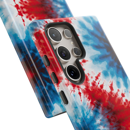 Patriotic Tie-dye Phone Case