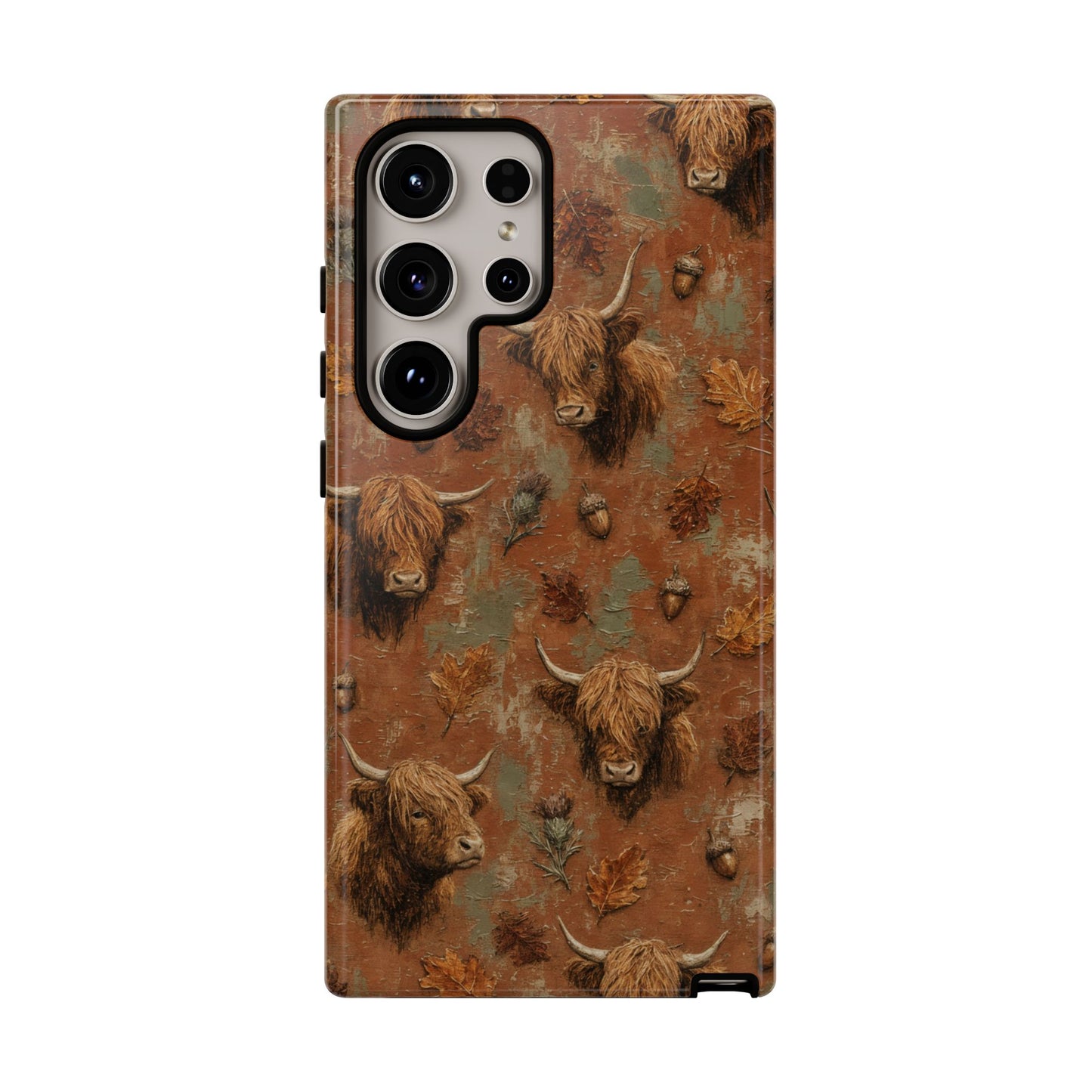 Autumn Highland Cow Tough Case