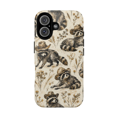 Vintage Raccoon Magnetic Case