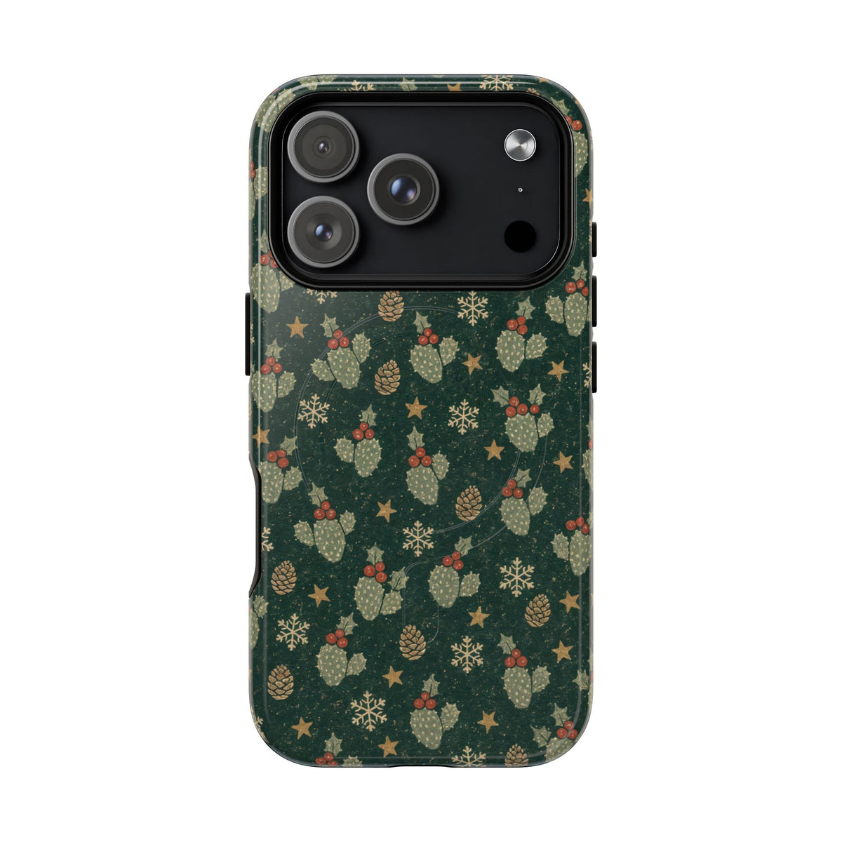 Prickly Pear Holly Magnetic Case