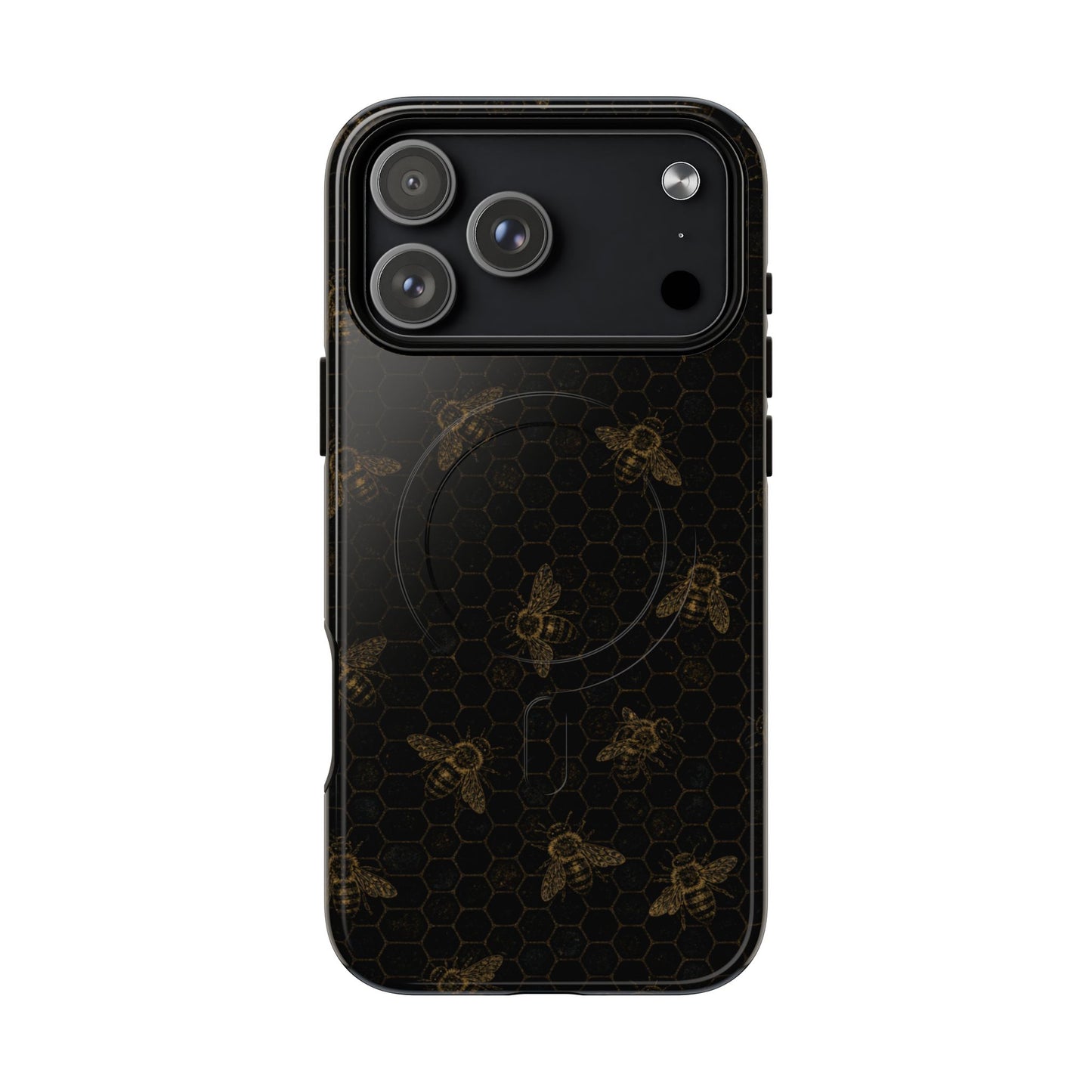 Dark Honeycomb Magnetic Case