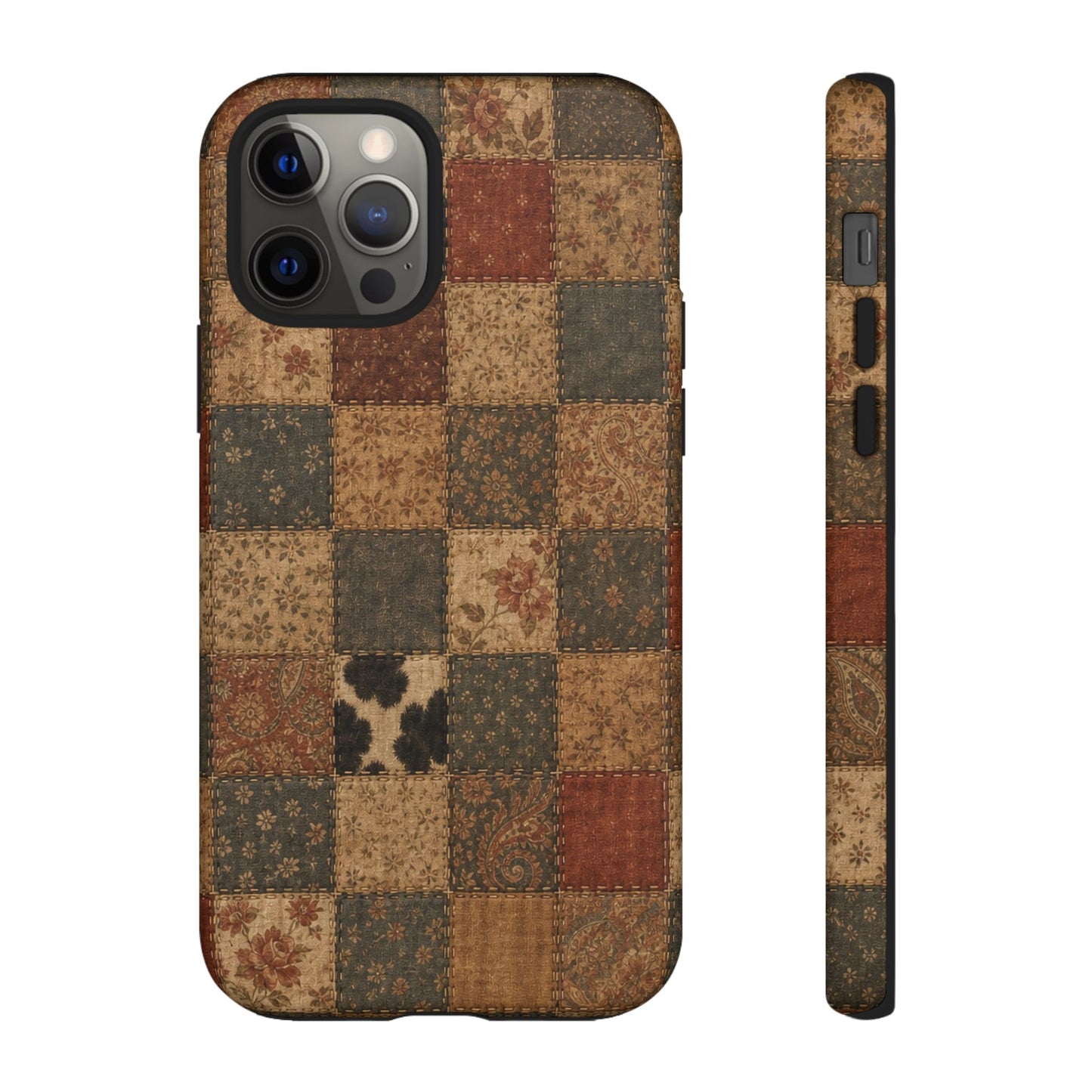 Rustic Patchwork Tough Case