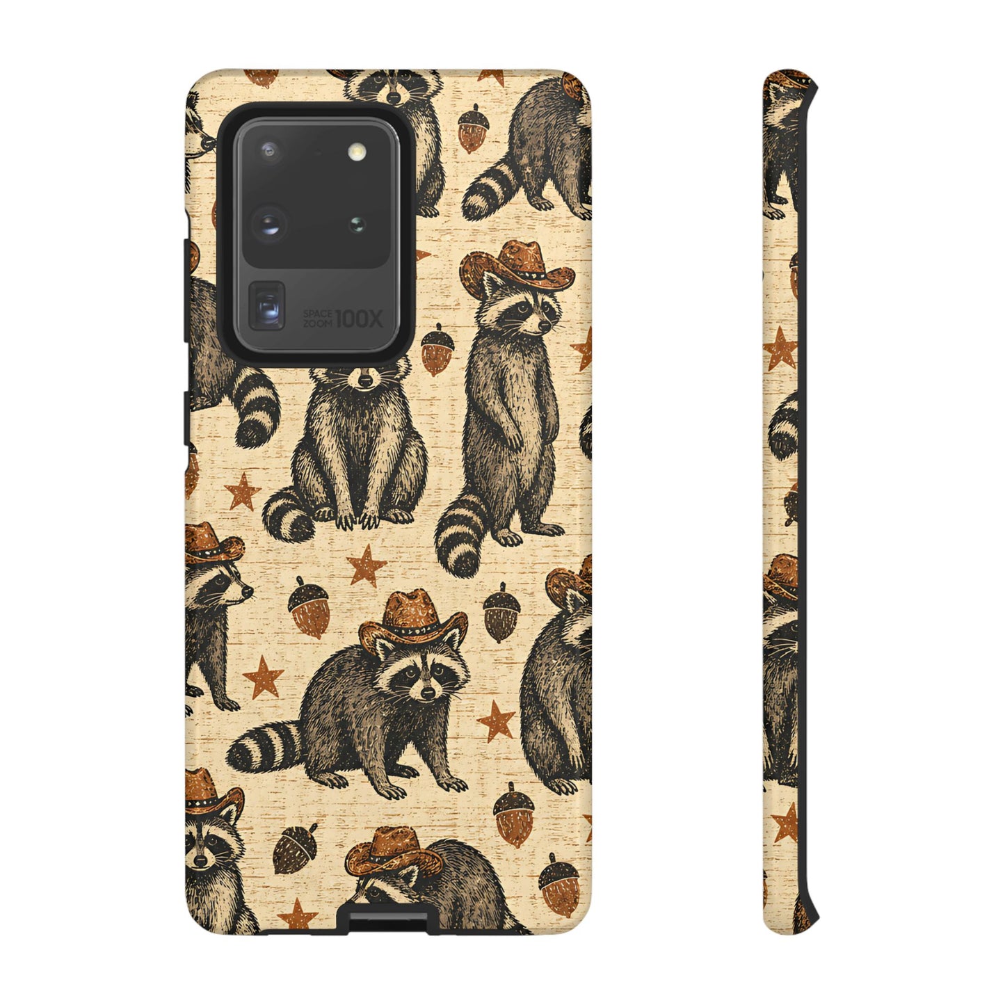 Retro Raccoon Tough Case