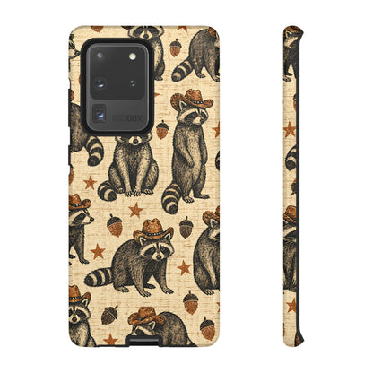 Retro Raccoon Tough Case