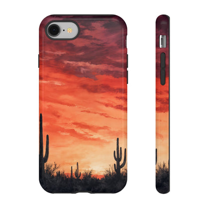 Desert Sunset Swaths Tough Case