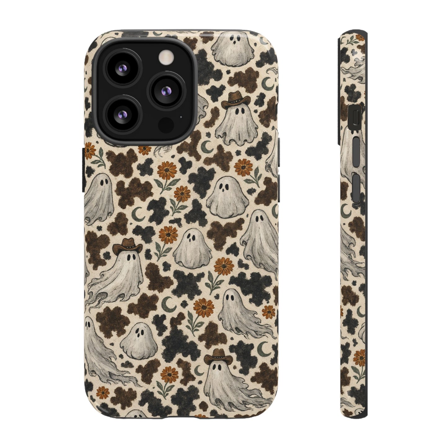 Ghostly Cowhide Tough Case