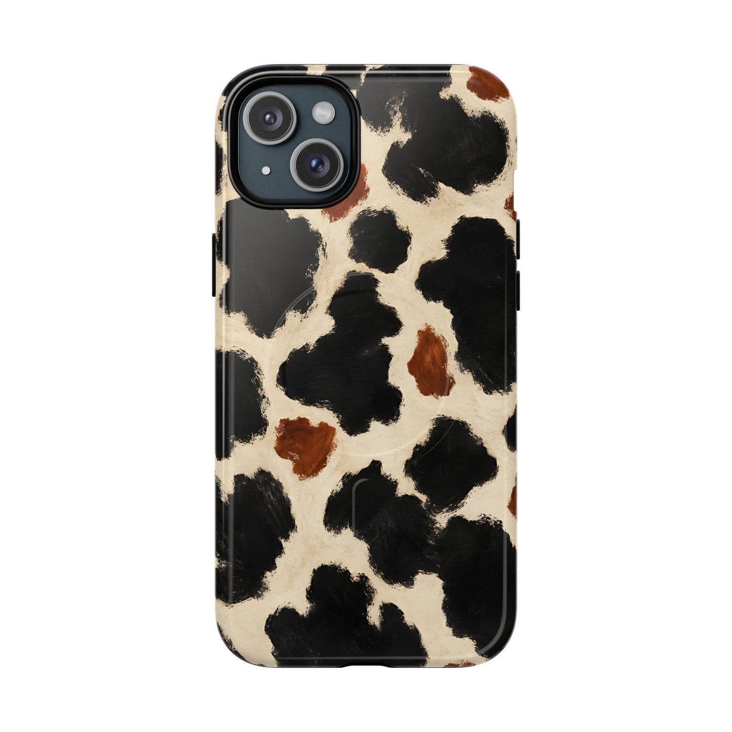 Painted Cowhide Magnetic Case