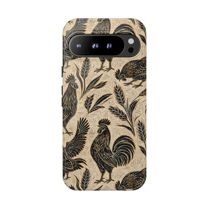 Carved Rooster Tough Case