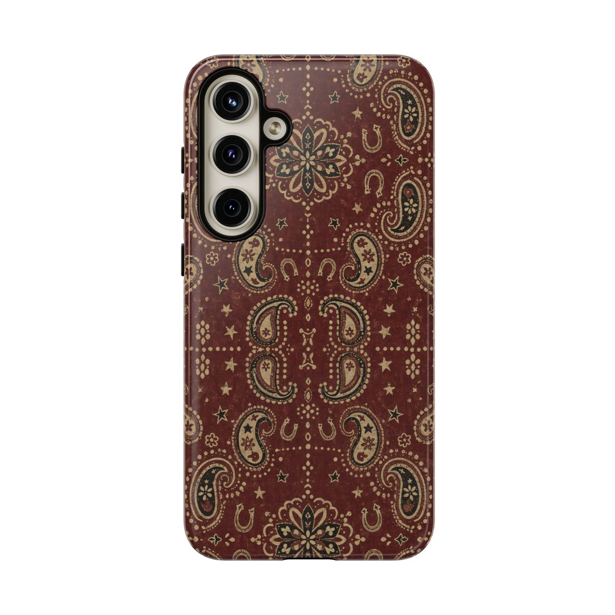 Burgundy Bandana Tough Case