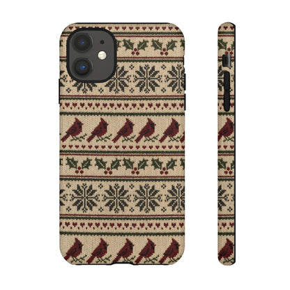 Fair Isle Cardinals Tough Case