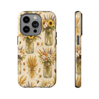 Wheat + Mason Jars Tough Case