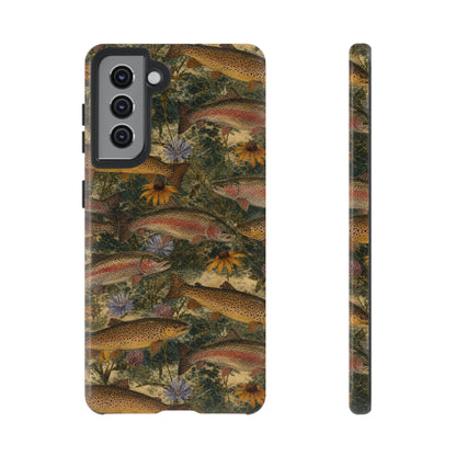 Floral Trout Tough Case