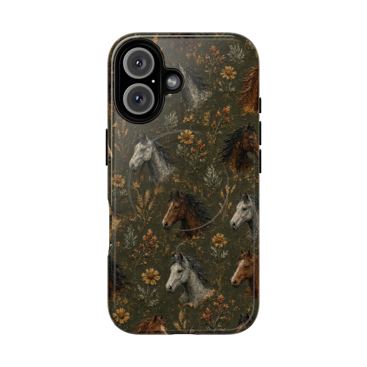 Autumn Horses Magnetic Case