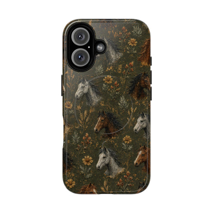 Autumn Horses Magnetic Case