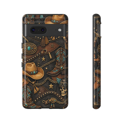 Moto Boho Cowgirl Tough Case