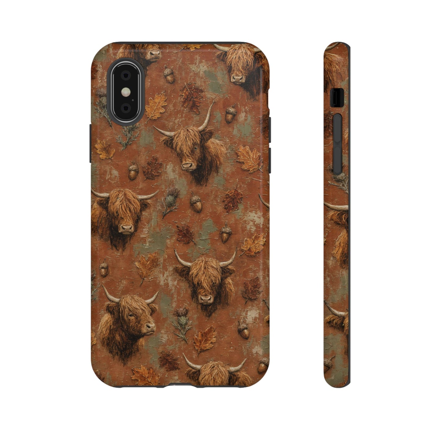 Autumn Highland Cow Tough Case