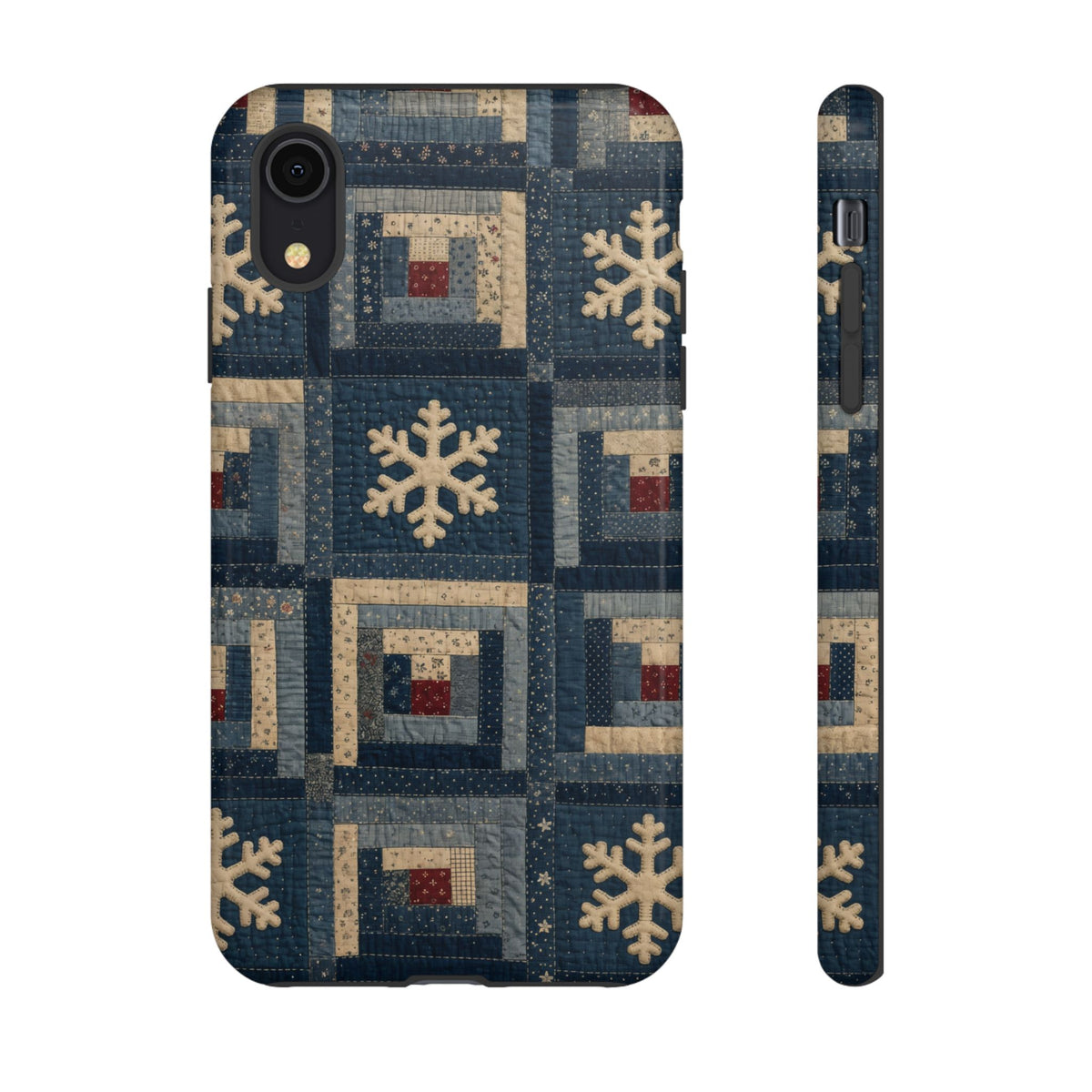 Snowflake Quilt Tough Case