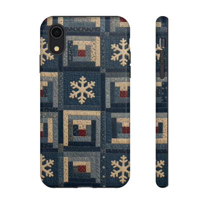 Snowflake Quilt Tough Case