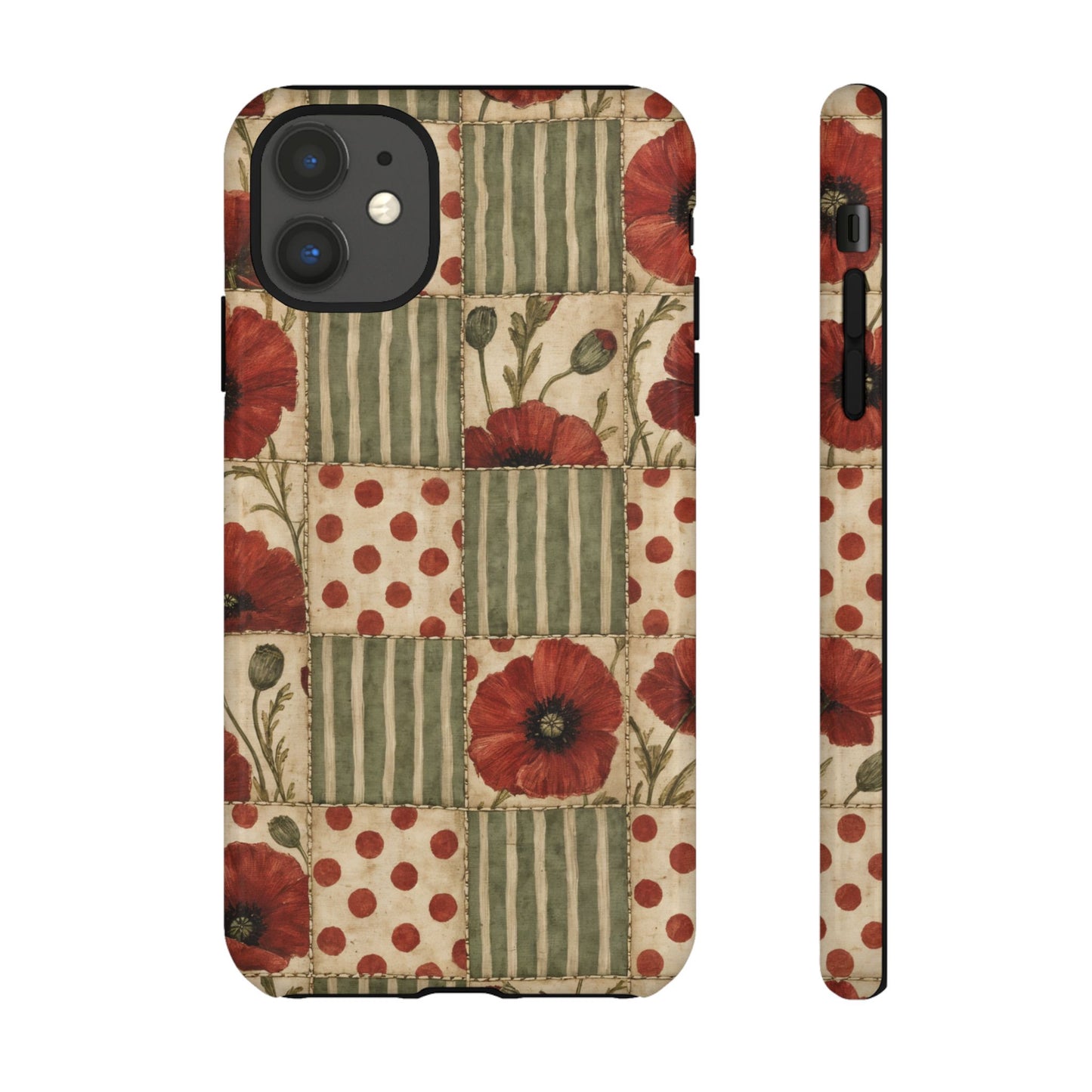 Poppy Patchwork Tough Case