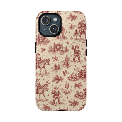 Cowboy Santa Toile Magnetic Case