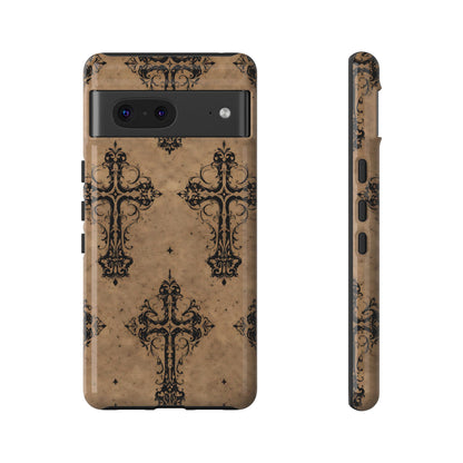 Western Gothic Crosses Tough Case