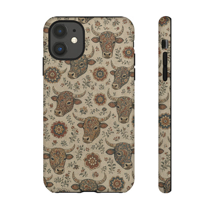 Folk Longhorn Tough Case