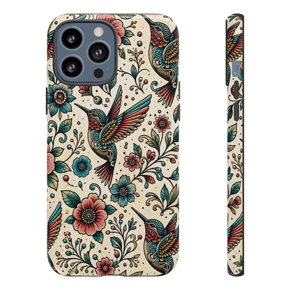 Retro Hummingbird Tough Case