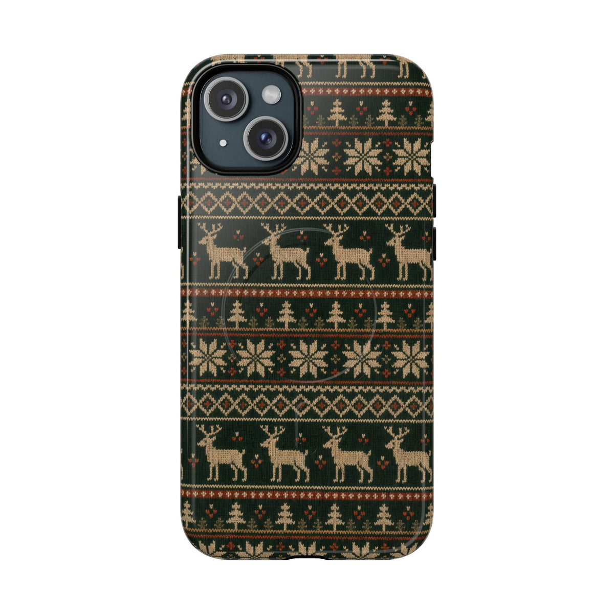 Fair Isle Deer Magnetic Case