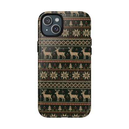 Fair Isle Deer Magnetic Case