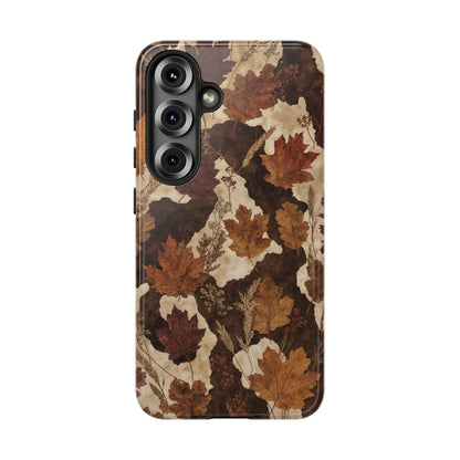 Autumn Cowhide Tough Case