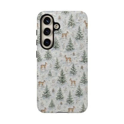 Winter Woodland Deer Tough Case